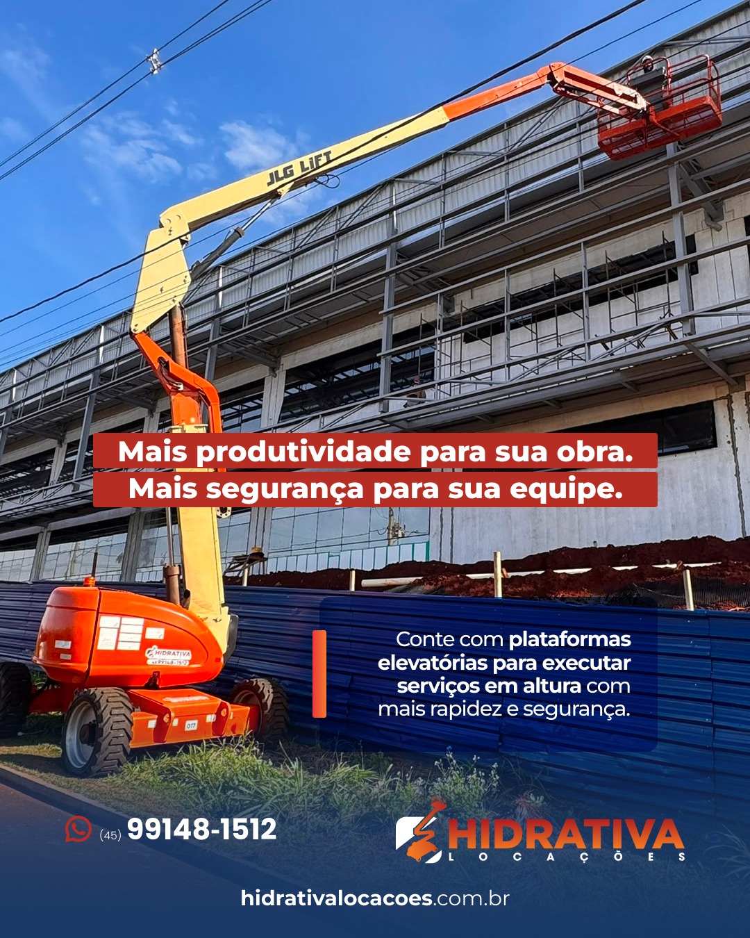 As plataformas elevatórias